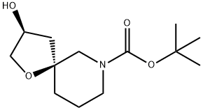Racemic-(3S,5S)-Tert-Butyl 3-Hydroxy-1-Oxa-7-Azaspiro[4.5]Decane-7-Carboxylate Structural