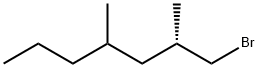 Heptane, 1-bromo-2,4-dimethyl-, (2S)- Structural