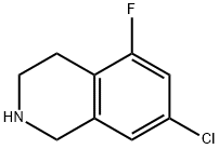 Isoquinoline, 7-chloro-5-fluoro-1,2,3,4-tetrahydro- Structural