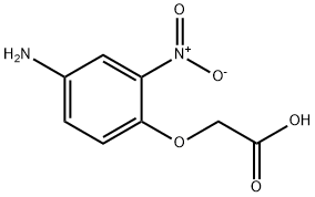 Acetic acid, 2-(4-amino-2-nitrophenoxy)- Structural