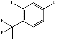 Benzene, 4-bromo-1-(1,1-difluoroethyl)-2-fluoro- Structural