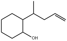 Cyclohexanol, 2-(1-methyl-3-buten-1-yl)- Structural