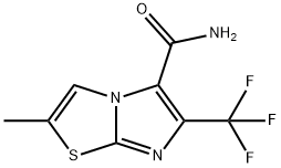 Imidazo[2,1-b]thiazole-5-carboxamide, 2-methyl-6-(trifluoromethyl)- Structural