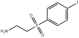 Ethanamine, 2-[(4-iodophenyl)sulfonyl]- Structural
