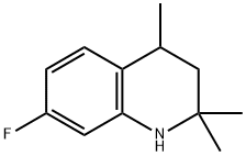 Quinoline, 7-fluoro-1,2,3,4-tetrahydro-2,2,4-trimethyl- Structural