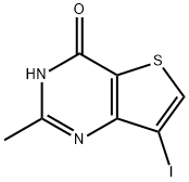 Thieno[3,2-d]pyrimidin-4(3H)-one, 7-iodo-2-methyl- Structural