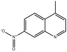 Quinoline, 4-methyl-7-nitro- Structural