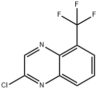 Quinoxaline, 2-chloro-5-(trifluoromethyl)- Structural