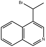 Isoquinoline, 4-(1-bromoethyl)- Structural