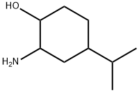 Cyclohexanol, 2-amino-4-(1-methylethyl)- Structural