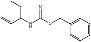 benzyl pent-1-en-3-ylcarbamate Structural