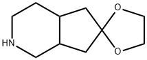 Octahydrospiro[cyclopenta[c]pyridine-6,2'-[1,3]dioxolane] Structural