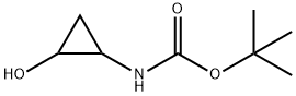 Carbamic acid, N-(2-hydroxycyclopropyl)-, 1,1-dimethylethyl ester Structural