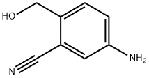 Benzonitrile, 5-amino-2-(hydroxymethyl)- Structural