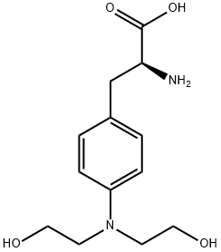 rac-Melphalan EP Impurity A DiHCl (Dihydroxy Melphalan DiHCl) Structural