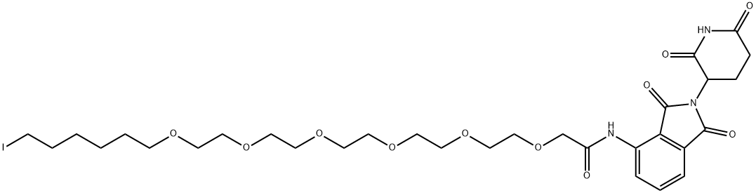 Pomalidomide-PEG6-butyl iodide