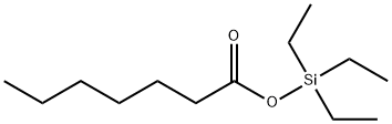 Heptanoic acid, triethylsilyl ester (8CI) Structural