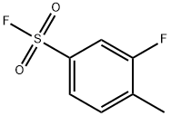 Benzenesulfonyl fluoride, 3-fluoro-4-methyl- Structural