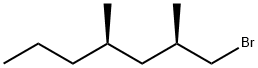Heptane, 1-bromo-2,4-dimethyl-, [R-(R*,R*)]- (9CI) Structural