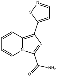 Imidazo[1,5-a]pyridine-3-carboxamide, 1-(5-isothiazolyl)- Structural