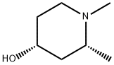 cis-1,2-Dimethyl-piperidin-4-ol Structural