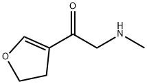 Ethanone, 1-(4,5-dihydro-3-furanyl)-2-(methylamino)- Structural