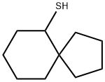 Spiro[4.5]decane-6-thiol Structural