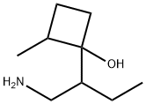Cyclobutanol, 1-[1-(aminomethyl)propyl]-2-methyl- Structural