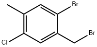 Benzene, 1-bromo-2-(bromomethyl)-4-chloro-5-methyl- Structural