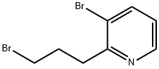 Pyridine, 3-bromo-2-(3-bromopropyl)- Structural
