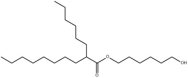 Decanoic acid, 2-hexyl-, 6-hydroxyhexyl ester Structural