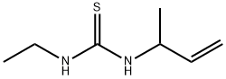 Thiourea, N-ethyl-N'-(1-methyl-2-propen-1-yl)- Structural