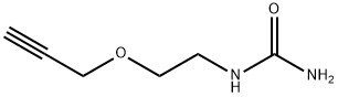 Urea, N-[2-(2-propyn-1-yloxy)ethyl]- Structural