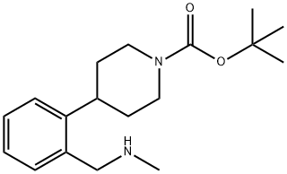 tert-butyl 4-(2-((methylamino)methyl)phenyl)piperidine-1-carboxylate