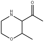 Ethanone, 1-(2-methyl-3-morpholinyl)- Structural