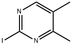 Pyrimidine, 2-iodo-4,5-dimethyl- Structural