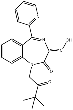 methyl-2-oxobutyl)-3-(hydroxyimino)-5-(pyridin-2-yl)-1H-benzo[e][1,4]diazepin-2(3H)-one Structural