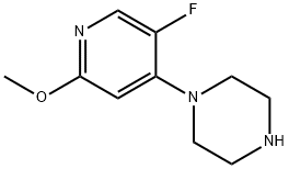 Piperazine, 1-(5-fluoro-2-methoxy-4-pyridinyl)-