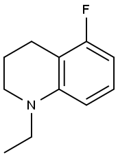 Quinoline, 1-ethyl-5-fluoro-1,2,3,4-tetrahydro- Structural