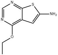 Thieno[2,3-d]pyrimidin-6-amine, 4-ethoxy- Structural
