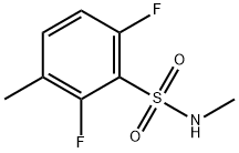 Benzenesulfonamide, 2,6-difluoro-N,3-dimethyl- Structural
