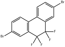 Phenanthrene, 2,7-dibromo-9,9,10,10-tetrafluoro-9,10-dihydro- Structural