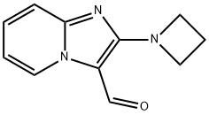 Imidazo[1,2-a]pyridine-3-carboxaldehyde, 2-(1-azetidinyl)- Structural