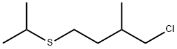 Butane, 1-chloro-2-methyl-4-[(1-methylethyl)thio]- Structural