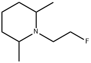 Piperidine, 1-(2-fluoroethyl)-2,6-dimethyl- Structural