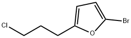 Furan, 2-bromo-5-(3-chloropropyl)- Structural