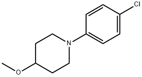 Piperidine, 1-(4-chlorophenyl)-4-methoxy- Structural