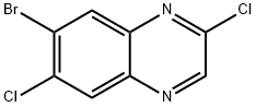 Quinoxaline, 7-bromo-2,6-dichloro- Structural
