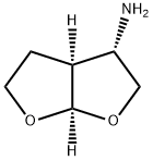 Furo[2,3-b]furan-3-amine, hexahydro-, (3S,3aS,6aR)- Structural