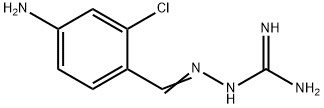 Hydrazinecarboximidamide, 2-[(4-amino-2-chlorophenyl)methylene]- Structural
